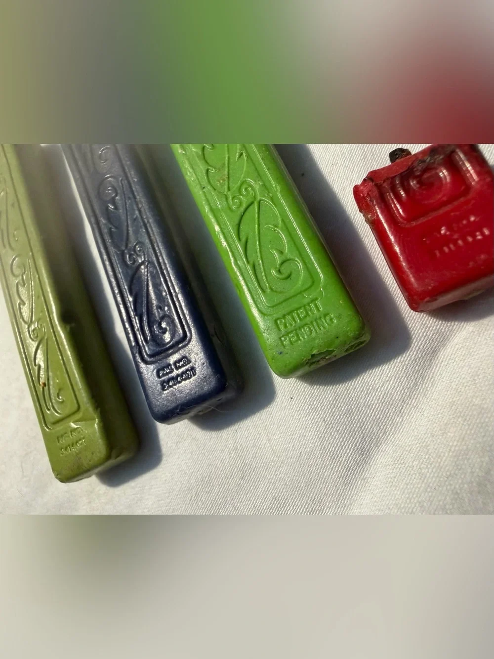 Vintage Italian Brass Wax Seal Stamps SWAK Hearts Turtle Walkdens Wax 1960s